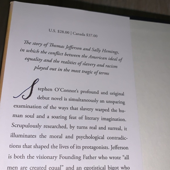 Thomas Jefferson Dreams of Sally Hemings Book - Picture 3 of 3